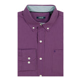 PERFORMANCE COMFORT BUTTON-DOWN SHIRT - CHINESE VIOLET