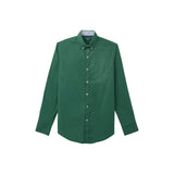 PERFORMANCE COMFORT BUTTON-DOWN SHIRT - DARK GREEN
