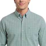 PERFORMANCE COMFORT PLAID BUTTON-DOWN SHIRT - GREEN BAY