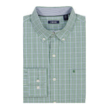 PERFORMANCE COMFORT PLAID BUTTON-DOWN SHIRT - GREEN BAY