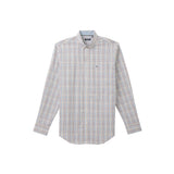 PERFORMANCE COMFORT PLAID BUTTON-DOWN SHIRT - ZINFANDEL