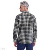 HOLIDAY TARTAN BUTTON-DOWN SHIRT - DARK GREEN