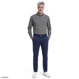 HOLIDAY TARTAN BUTTON-DOWN SHIRT - DARK GREEN