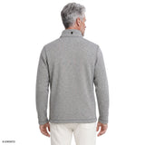 SNAP-NECK SWEATER FLEECE PULLOVER - ULTIMATE GRAY