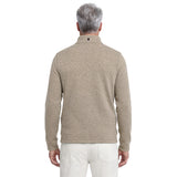 SNAP-NECK SWEATER FLEECE PULLOVER - CROCKERY