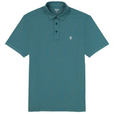 GOLF SWINGFLEX ELITE MESH SHORT SLEEVE POLO - MEDITERRANEA