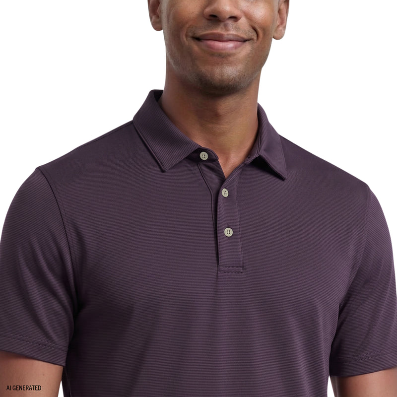 Golf Swingflex Elite Mesh Short Sleeve Polo - Nightshade – IZOD