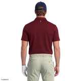 GOLF SWINGFLEX ELITE MESH SHORT SLEEVE POLO - ZINFANDEL