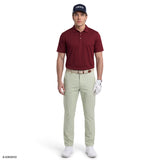 GOLF SWINGFLEX ELITE MESH SHORT SLEEVE POLO - ZINFANDEL