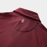 GOLF SWINGFLEX ELITE MESH SHORT SLEEVE POLO - ZINFANDEL