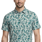 GOLF SWINGFLEX ELITE SHORT SLEEVE POLO - EGRET