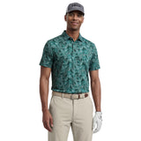 GOLF SWINGFLEX ELITE SHORT SLEEVE POLO - MEDITERRANEA