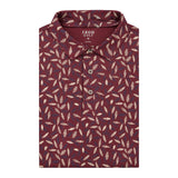 GOLF SWINGFLEX ELITE SHORT SLEEVE POLO - ZINFANDEL