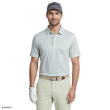GOLF SWINGFLEX ELITE SHORT SLEEVE POLO - EGRET