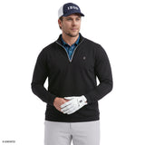 BIG & TALL GOLF SWINGFLEX MESH QUARTER-ZIP - SARGASSO SEA