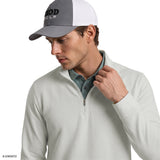 GOLF HYDRASHIELD QUARTER-ZIP - HARBOR MIST
