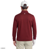 GOLF HYDRASHIELD QUARTER-ZIP - ZINFANDEL