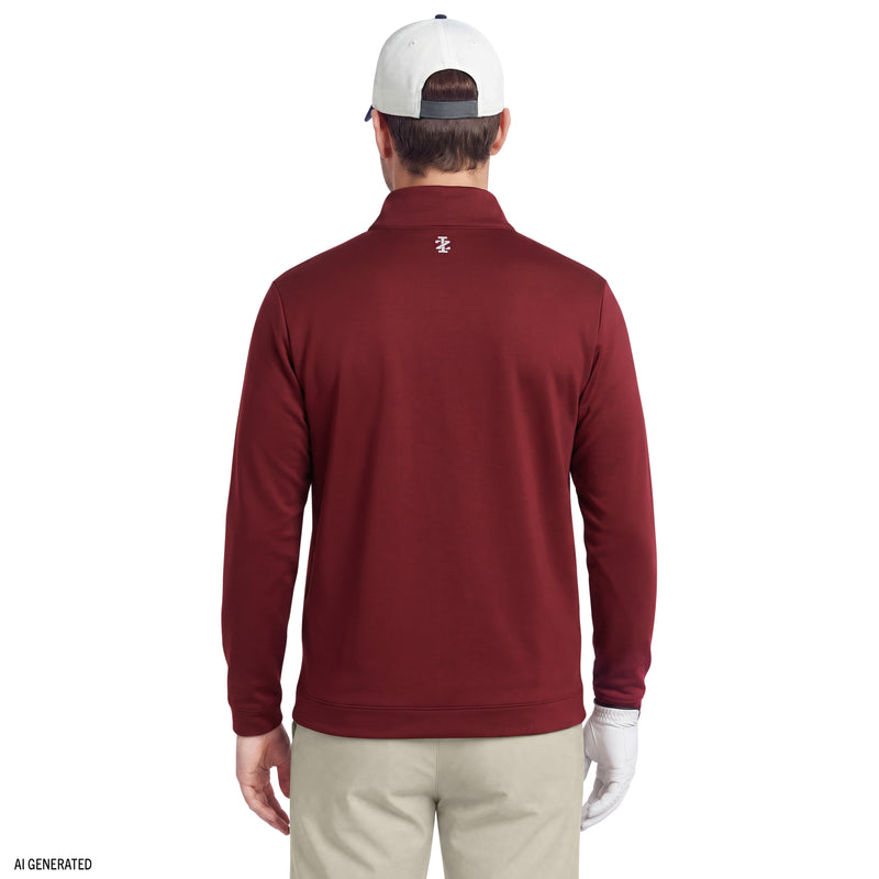 Golf Hydrashield Quarter Zip - Zinfandel – IZOD