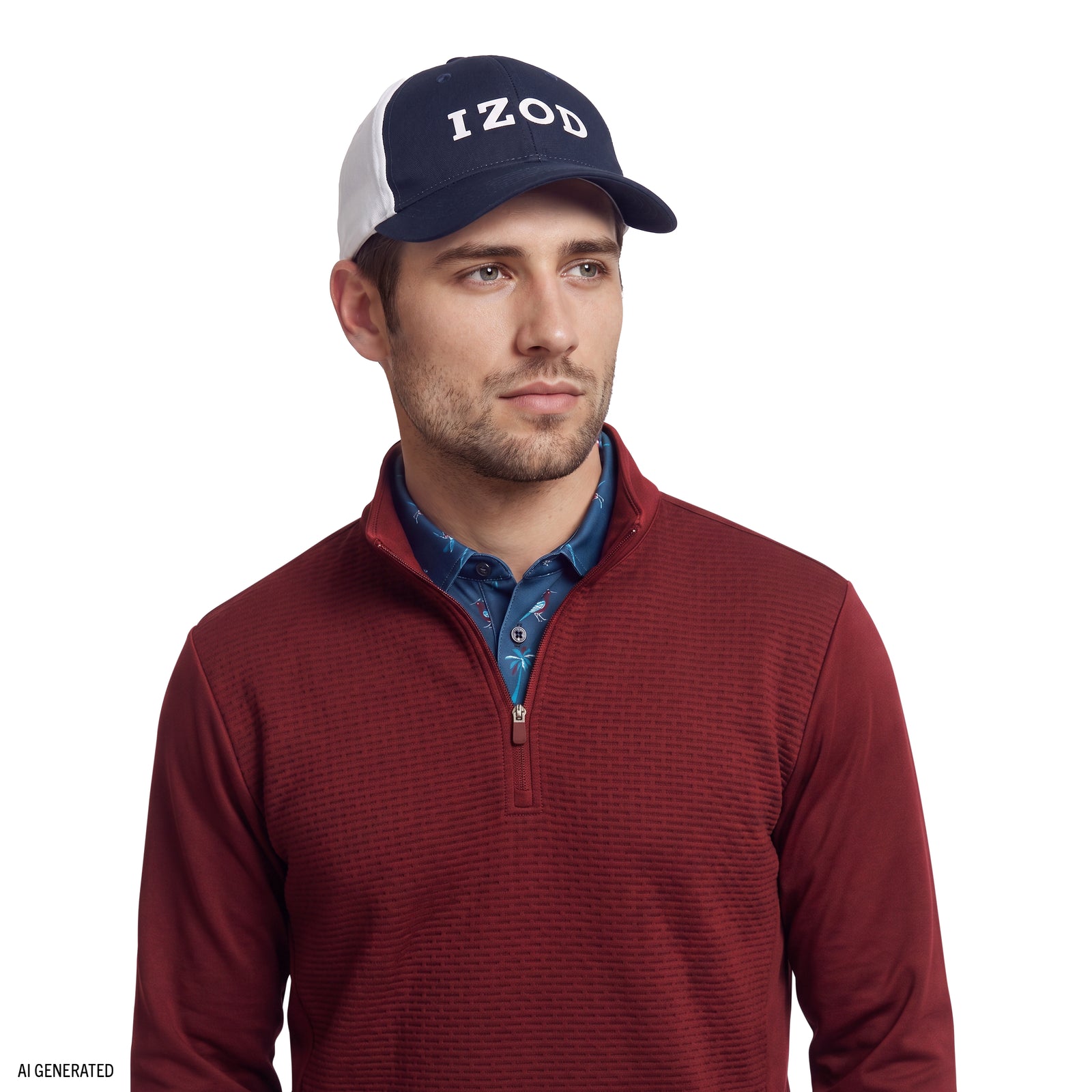 Golf Hydrashield Quarter Zip - Zinfandel – IZOD