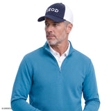 GOLF HYDRASHIELD QUARTER-ZIP - LICHEN BLUE