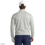 BIG & TALL GOLF HYDRASHIELD QUARTER-ZIP - HARBOR MIST