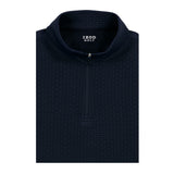 BIG & TALL GOLF HYDRASHIELD QUARTER-ZIP - NAVY BLAZER