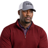 BIG & TALL GOLF HYDRASHIELD QUARTER-ZIP - ZINFANDEL