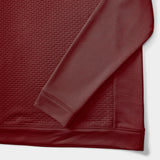 BIG & TALL GOLF HYDRASHIELD QUARTER-ZIP - ZINFANDEL