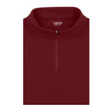 BIG & TALL GOLF HYDRASHIELD QUARTER-ZIP - ZINFANDEL