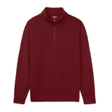 BIG & TALL GOLF HYDRASHIELD QUARTER-ZIP - ZINFANDEL