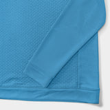 BIG & TALL GOLF HYDRASHIELD QUARTER-ZIP - LICHEN BLUE