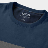 ADVANTAGE PERFORMANCE COLORBLOCK CREWNECK FLEECE  - TRUE NAVY