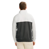 ADVANTAGE PERFORMANCE COLORBLOCK QUARTER ZIP FLEECE - BRIGHT WHITE