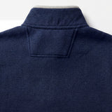 ADVANTAGE PERFORMANCE COLORBLOCK QUARTER ZIP FLEECE - NAVY BLAZER