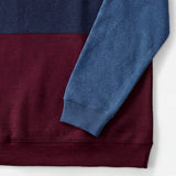 ADVANTAGE PERFORMANCE COLORBLOCK QUARTER ZIP FLEECE - TRUE NAVY