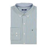 PERFORMANCE COMFORT BUTTON-DOWN SHIRT - MEDITERRANEA