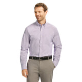 PERFORMANCE COMFORT BUTTON-DOWN SHIRT - AMARANTH PURPLE