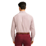 PERFORMANCE COMFORT BUTTON-DOWN SHIRT - ZINFANDEL