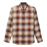 BIG & TALL STRATTON FLANNEL BUTTON-DOWN SHIRT - MEDIEVAL BLUE