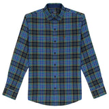 BIG & TALL STRATTON FLANNEL BUTTON-DOWN SHIRT - FOLIAGE GREEN