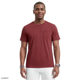 SALTWATER SOFT WASH POCKET CREW - SUNDRIED TOMATO