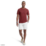 SALTWATER SOFT WASH POCKET CREW - SUNDRIED TOMATO