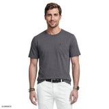 SALTWATER SOFT WASH POCKET CREW - CARBON HTHR