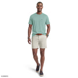 SALTWATER SOFT WASH POCKET CREW - BERYL GREEN