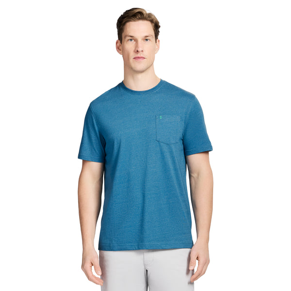 SALTWATER SOFT WASH POCKET CREW - BLUE SAPPHIRE – IZOD