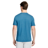 SALTWATER SOFT WASH POCKET CREW - BLUE SAPPHIRE