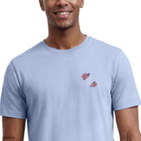 SALTWATER SHORT SLEEVE GRAPHIC TEE - NANTUCKET BREEZE