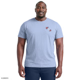 BIG & TALL SALTWATER SHORT SLEEVE GRAPHIC TEE - NANTUCKET BREEZE