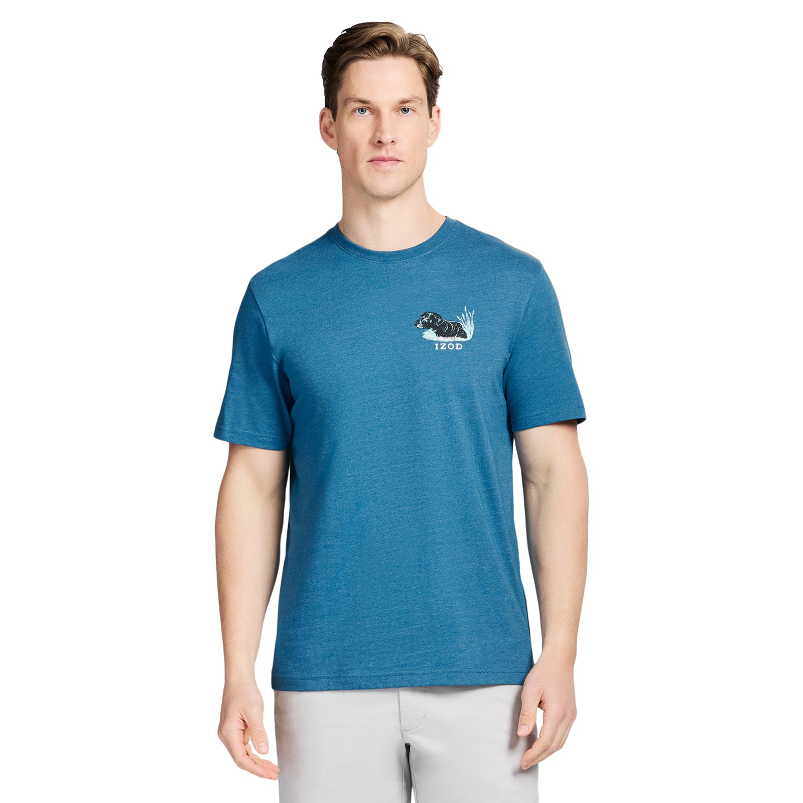 SALTWATER SHORT SLEEVE GRAPHIC TEE - BLUE SAPPHIRE – IZOD