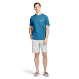 SALTWATER SHORT SLEEVE GRAPHIC TEE - BLUE SAPPHIRE